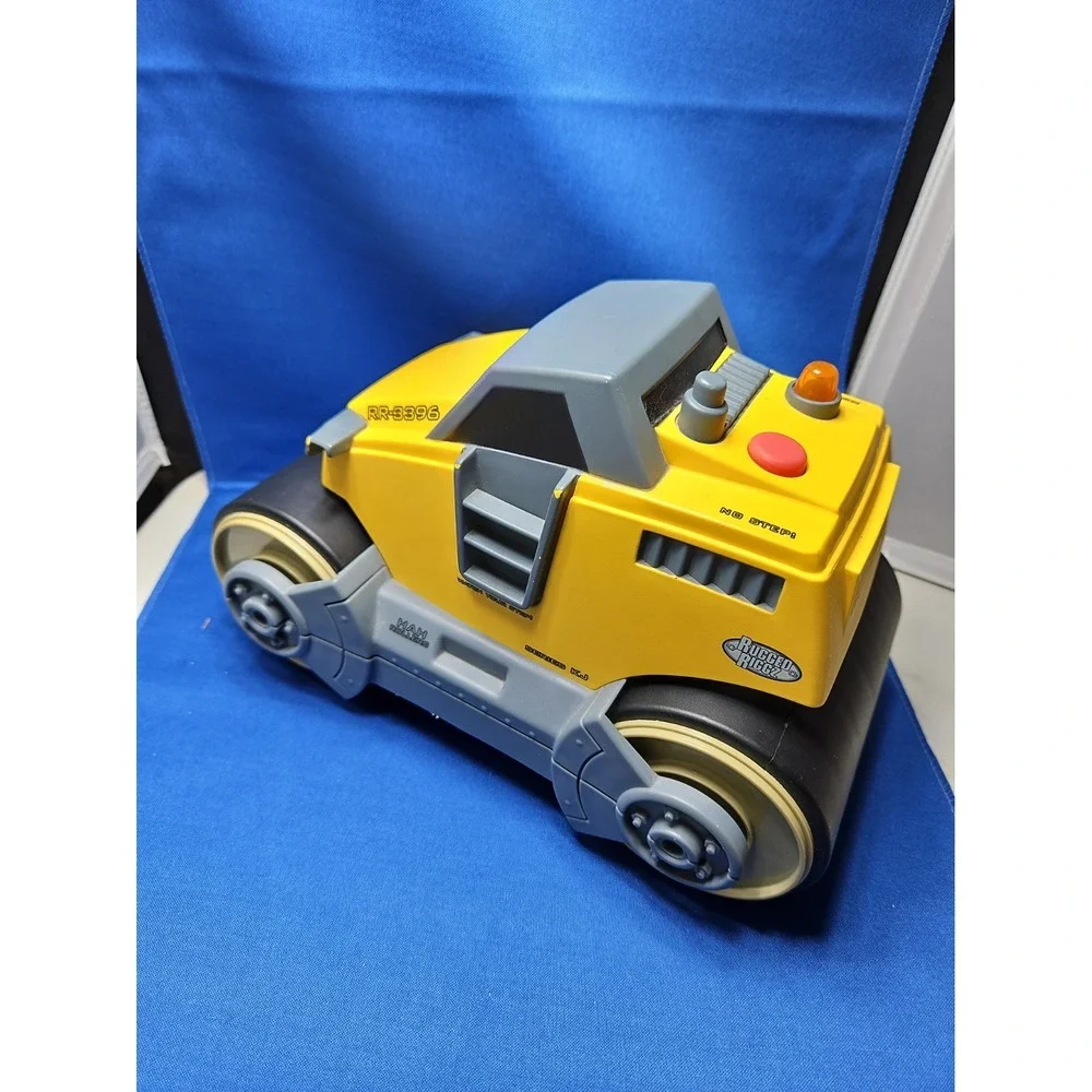 Little Tikes Rugged Riggz Steamroller RR-3396 Construction Sound WORKS Y2K VTG
